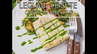 Reteta salata de legume coapte cu file de merlucius la tigaie  Bucataria lui Radu [upl. by Cobb726]