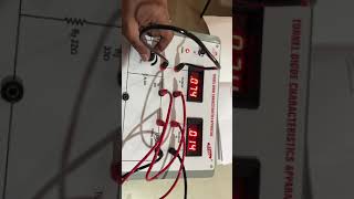 AE 237 Tunnel Diode Characteristics Apparatus [upl. by Arva]