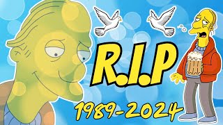 The Simpsons SAY GOODBYE To One of Its Oldest Characters [upl. by Bearce]