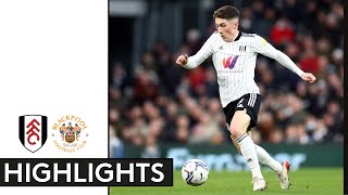 Fulham 11 Blackpool  EFL Championship Highlights  Fulham Held To Draw With Seasiders [upl. by Emad24]