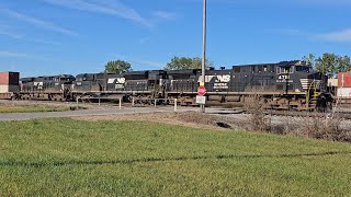 Back Around Sandusky amp Huron Ohio Part 1 Rail Yard [upl. by Paderna]