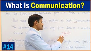 What is Communication   Defination of Communication [upl. by Jarietta512]