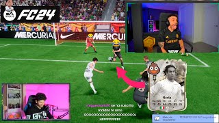 RIVAL ESPAÑOL DE DjMaRiiO ESTÁ EN DIRECTO Y LE METE 5  FC 24 [upl. by Seibold754]