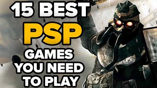 15 Best PSP Games You NEED TO PLAY 2023 Edition [upl. by Lexerd]