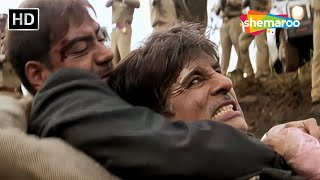 Amitabh Bachchan Aur Ajay Devgn Fight  Akshay Kumar  Khakee  Movies in Parts  4 [upl. by Notloc]