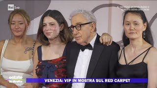 Venezia Vip in mostra sul red carpet  Estate in diretta  05092023 [upl. by Lundquist]