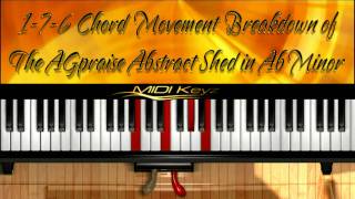 Chord Breakdown of 176 Movement in Ab Minor [upl. by Holloway545]