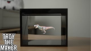 How to Make a 3D Hologram Projector Box Using Acrylic [upl. by Akenor]