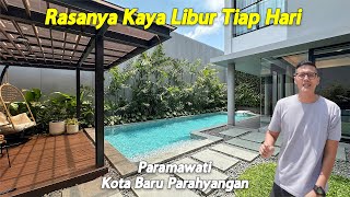 Rumah Mewah 2 Lantai Dengan Kolam Renang [upl. by Eirojam]