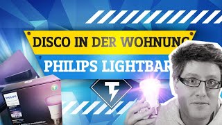 Disco in der Wohnung Philips Lightbar Review  Conrad TechnikHelden [upl. by Ayr424]