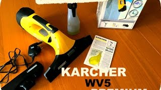 Karcher WV5 Premium Window Vacuum Review [upl. by Jacenta]