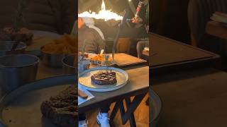 Flaming Show Waiter’s Epic Cooking Skills FlamingShow Epic TablesideCooking FireSkills Shorts [upl. by Milewski]