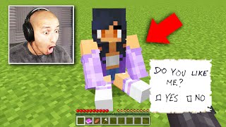 I SPENT 24 HOURS WITH APHMAU IN MINECRAFT [upl. by Lydia800]