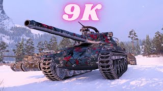 AMX 30 1er prototype 9K Damage 8 Kills World of Tanks Replays [upl. by Highams133]