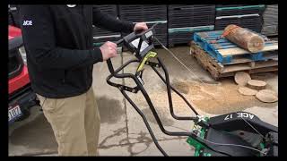 Lawn Aerator operation and explaination [upl. by Som]