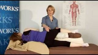 Part 1 of 2 Carole Osborne How to address PeriPartum Pelvic Pain using Oakworks massage equipment [upl. by Rozella652]