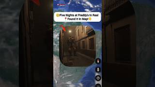 Five Nights at Freddys In Real Found On Google Earth And Map shorts mappoint [upl. by Amero638]