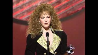 Reba McEntire Wins Top Female Vocalist  ACM Awards 1991 [upl. by Burkhart291]