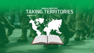 TAKING TERRITORIES I SUNDAY WORSHIP SERVICE I  OCTOBER 01 2023 [upl. by Marlette]