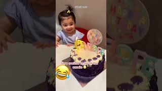 Blow your candle bby🤣😂😂 viralvideo video baby viralshorts vlog [upl. by Frazer]