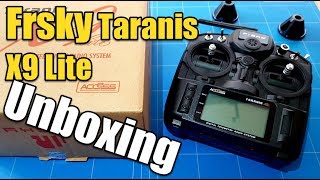 Frsky Taranis X9 Lite Unboxing and First Impression [upl. by Brenna]