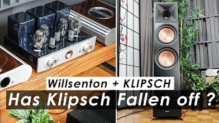 quotHiFi Formulaquot The NEW Klipsch RP8000F II Speakers and Willsenton R300 Home Sound System [upl. by Ueih]