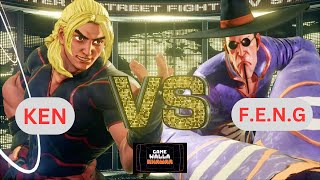 Street Fighter V Ken Faces FANG in Epic Battle [upl. by Shishko]