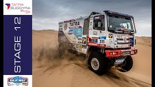 TATRA BUGGYRA RACING on SILKWAY 2017  Stage 12 Kolomy stocked in dunes [upl. by Vinna]