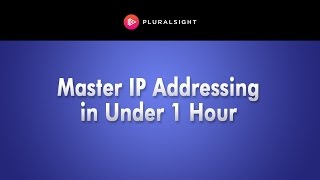 Pluralsight Webinar Networking Fundamentals Mastering IP Addressing in Under 1 Hour [upl. by Snodgrass]