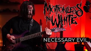 Necessary Evil Guitar Cover  Motionless in White HALLOWEEN EDITION [upl. by Tiler628]