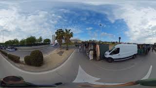 Saturday market in Calpe Video 360° [upl. by Sheridan]