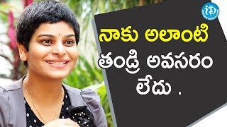 నాకు అలాంటి తండ్రి అవసరం లేదు  Niharika Reddy  Frankly With TNR  Talking Movies [upl. by Packer]