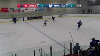 RSEQ Hockey masculin 🏒 Lennoxville  St Lawrence 11082024 [upl. by Yrocal]