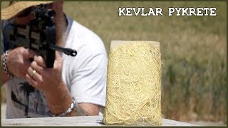 Kevlar Pykrete  Will it stop a 44 MAGNUM [upl. by Eedolem928]