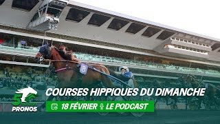 5 minutes Pronos  courses hippiques du dimanche 18 février [upl. by Etnelav]