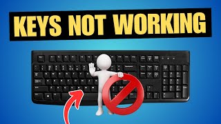 FIX Some Keys Not Working on Laptop Keyboard Windows 11 [upl. by Decca]