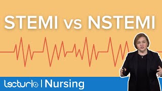 Myocardial Infarction STEMI vs NSTEMI Lecturio MedSurg Nursing [upl. by Buine]