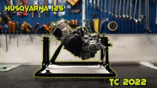 ASSEMBLAGGIO MOTORE HUSQVARNA TC 125 [upl. by Tybi]