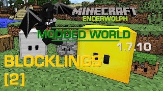 Enderwolph  Modded World 62  Blocklings 1710  Showcase [upl. by Nevad]