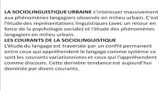 La sociolinguistique  Etudes françaises [upl. by Assej]