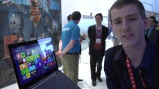 Samsung Series 7 Chronos Gaming amp Series 7 Ultrabook with Touch Screen Linus Tech Tips CES 2013 [upl. by Nellahs]