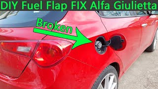 Alfa Romeo Giulietta DIY Fuel Flap Door FIX [upl. by Christenson]