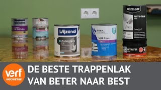 Welke verf gebruik je voor een trap [upl. by Enahc]