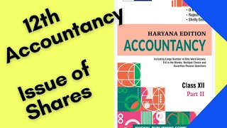 12th Accountancy ch 1 Issue of Shares [upl. by Mirabel]