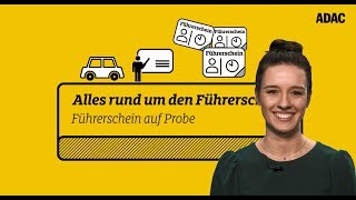 FührerscheinNeuling  Das gilt in der Probezeit  ADAC [upl. by Kaleena]