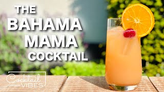 How To Make a BAHAMA MAMA Cocktail  1Minute Cocktail Recipes [upl. by Atiluj97]