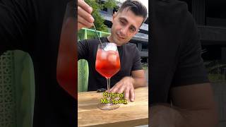 spritz misto come i professionisti ma senza bisogno di attrezzature da bar shortvideo [upl. by Zurn]