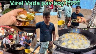 Delhi ka viral Vada pav boy जो बना चाहता है IAS Officer [upl. by Lleon194]