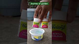 DIY with waste container 🫣 planter ideas shorts [upl. by Amrita]