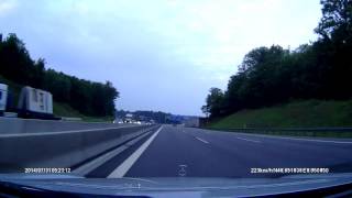 E430 240kmh almost crash [upl. by Burnley]